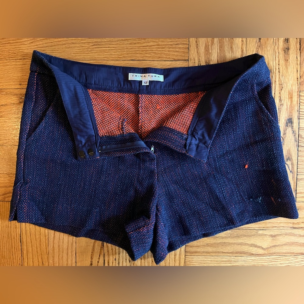 Trina Turk woven shorts — size 12